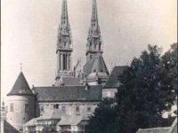 Pogled iz Vlaške na katedralu 1959. godine